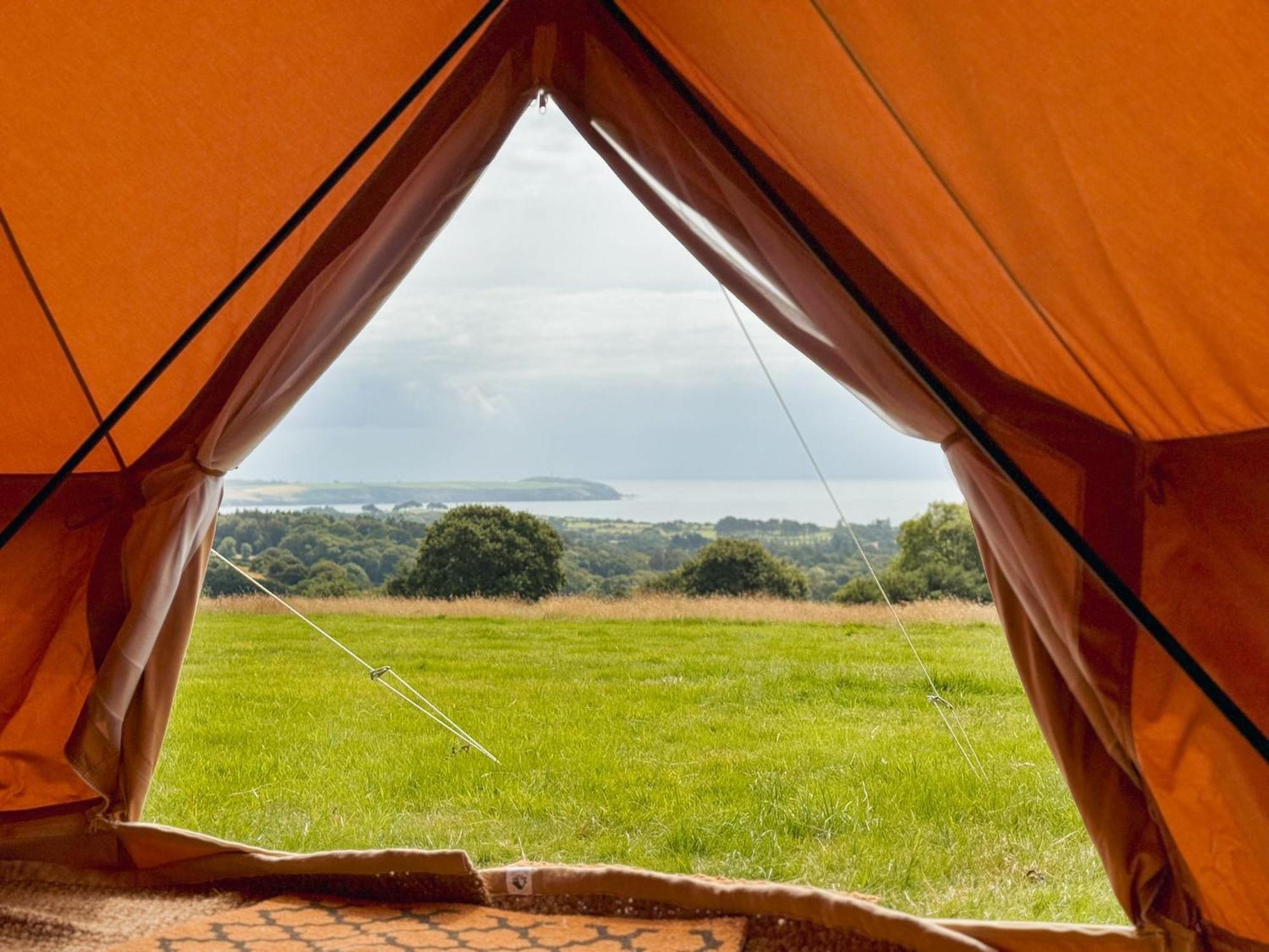 Fully Furnished Bell Tent 1 St Austell Exterior foto
