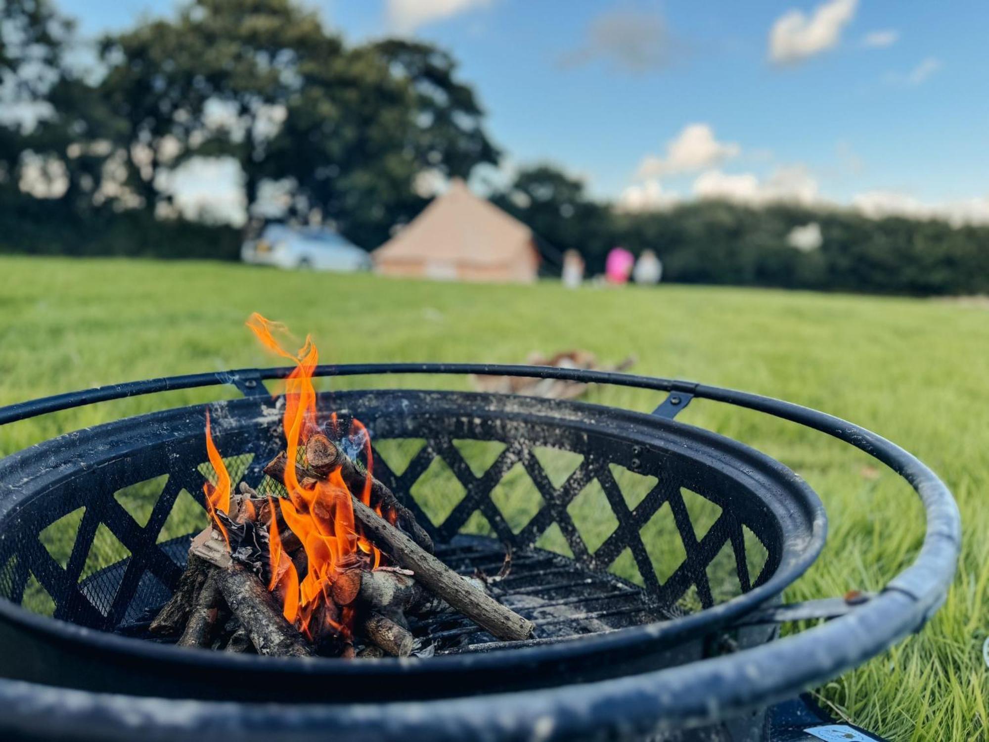 Fully Furnished Bell Tent 1 St Austell Exterior foto